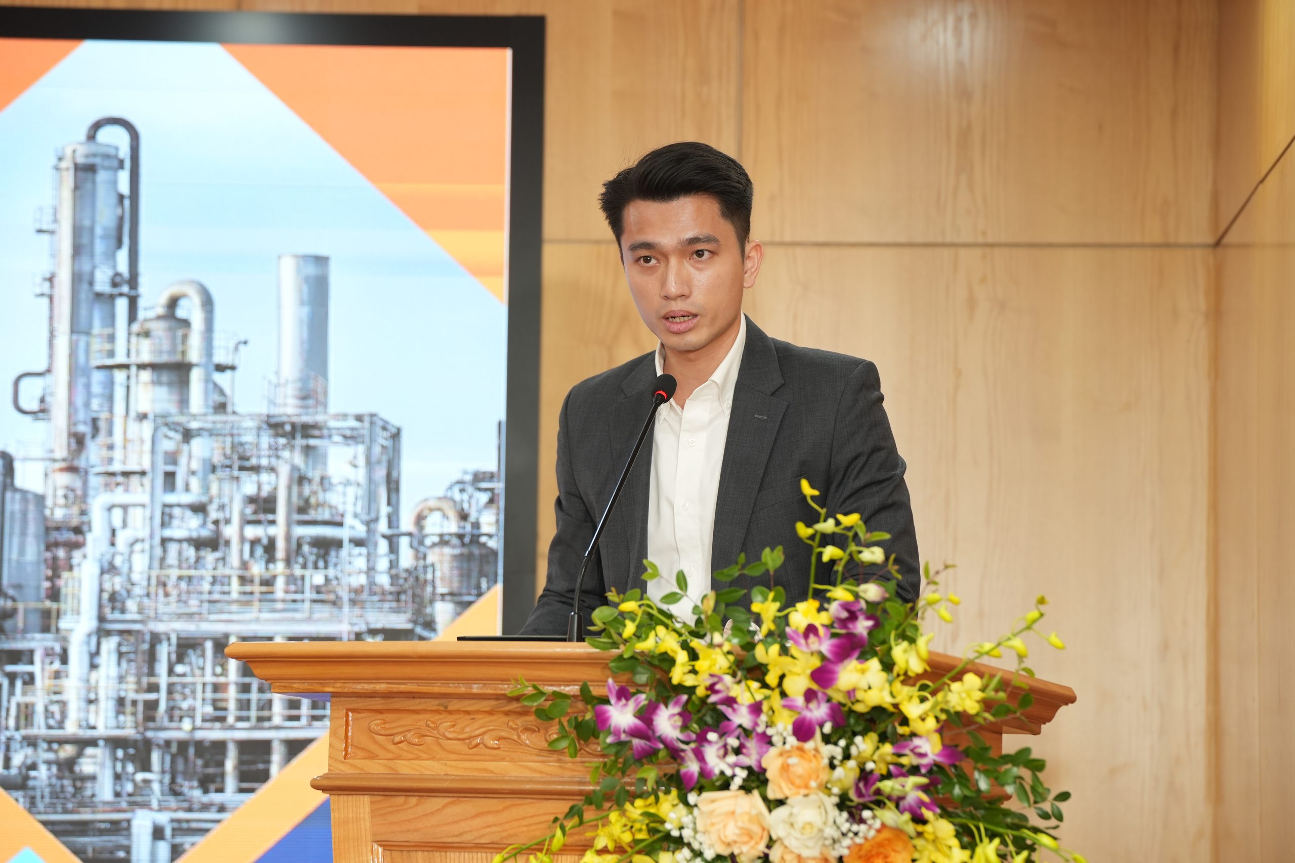 Ông Đỗ Tuấn Linh, đại diện Ngân hàng SHB chia sẻ về Quỹ Chia rẻ rủi ro RSF.