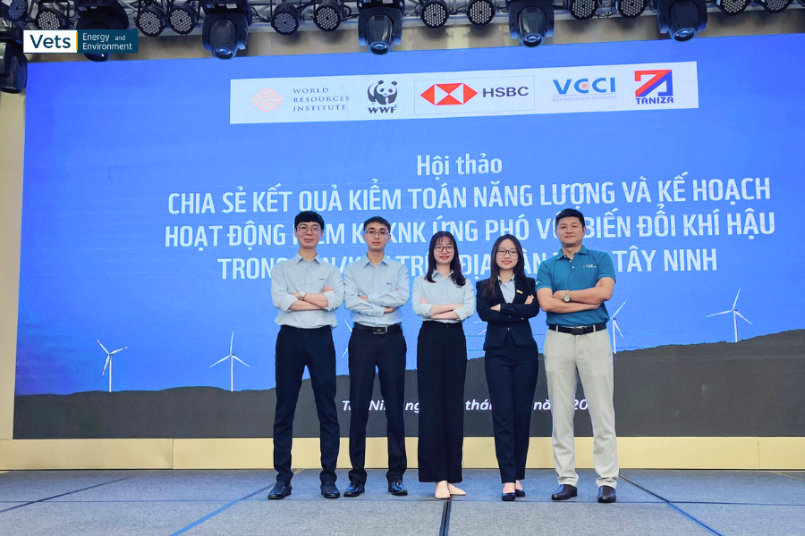 VETS | Energy And Environment là công ty kiểm toán năng lượng, kiểm kê khí nhà kính đáng tin cậy của nhiều nhà máy lớn tại khu vực Tây Ninh