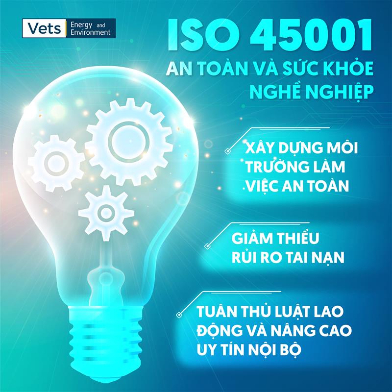 ISO 45001 là tiêu chuẩn quốc tế về hệ thống quản lý an toàn và sức khỏe nghề nghiệp
