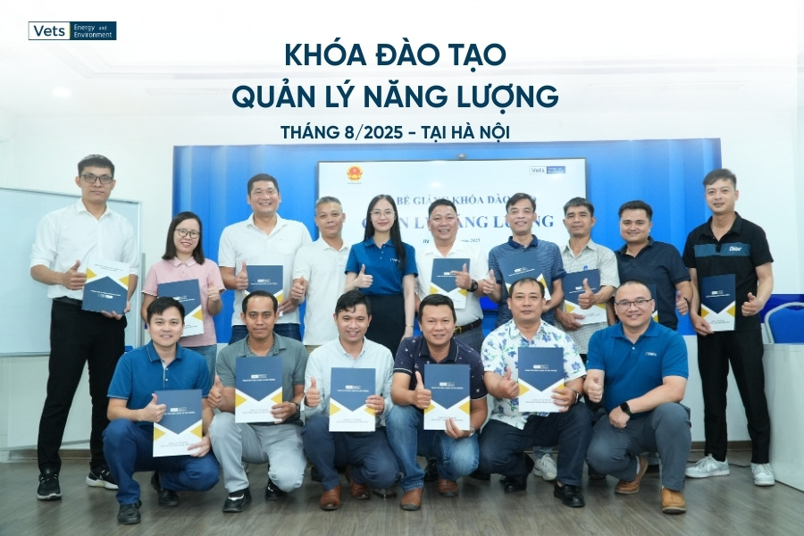 Khóa Đào Tạo Quản Lý Năng Lượng Tháng 8/2025 Tại Hà Nội