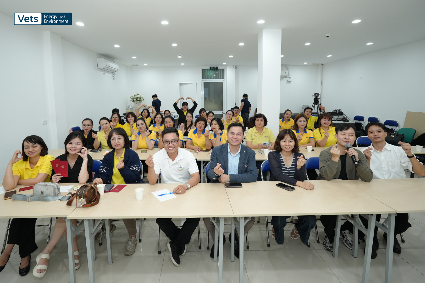 Ảnh chụp tại Chương trình Đào tạo Kiểm kê Khí nhà kính và Sử dụng Năng lượng Hiệu quả cho PNJ Hà Nội