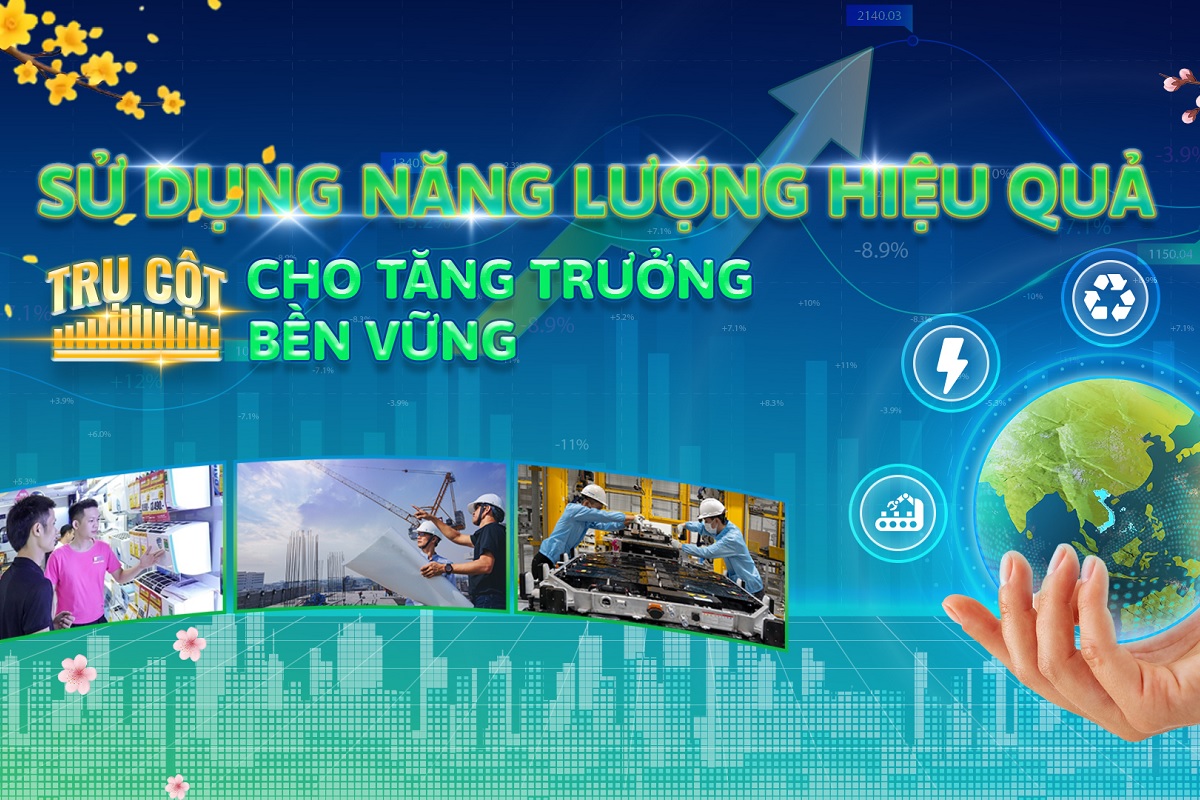 Sử dụng năng lượng hiệu quả là trụ cột cho tăng trưởng bền vững