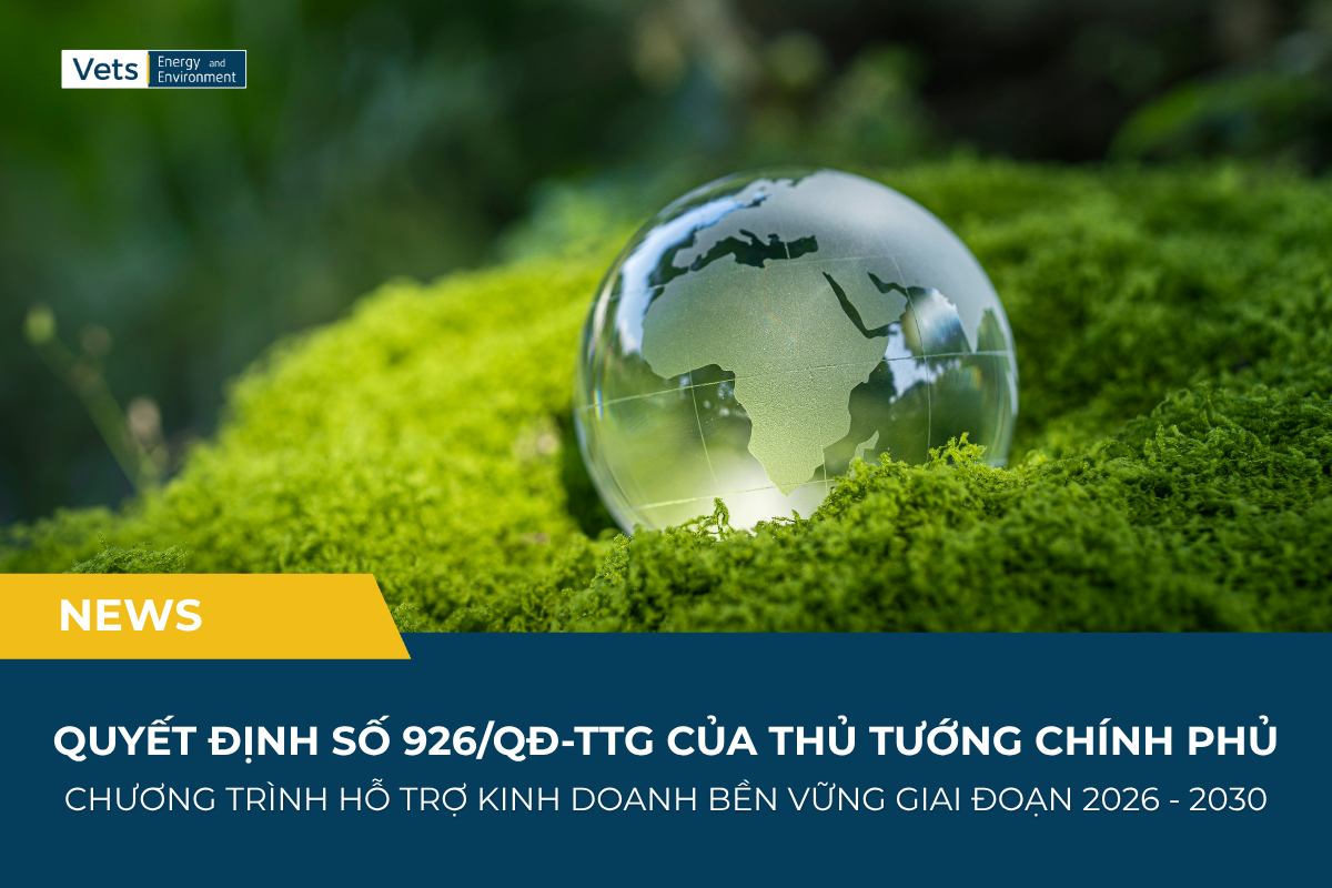 Quyết Định số 926/QĐ-TTg Của Thủ Tướng Chính Phủ Về Chương Trình Hỗ Trợ Kinh Doanh Bền Vững Giai Đoạn 2026 - 2030
