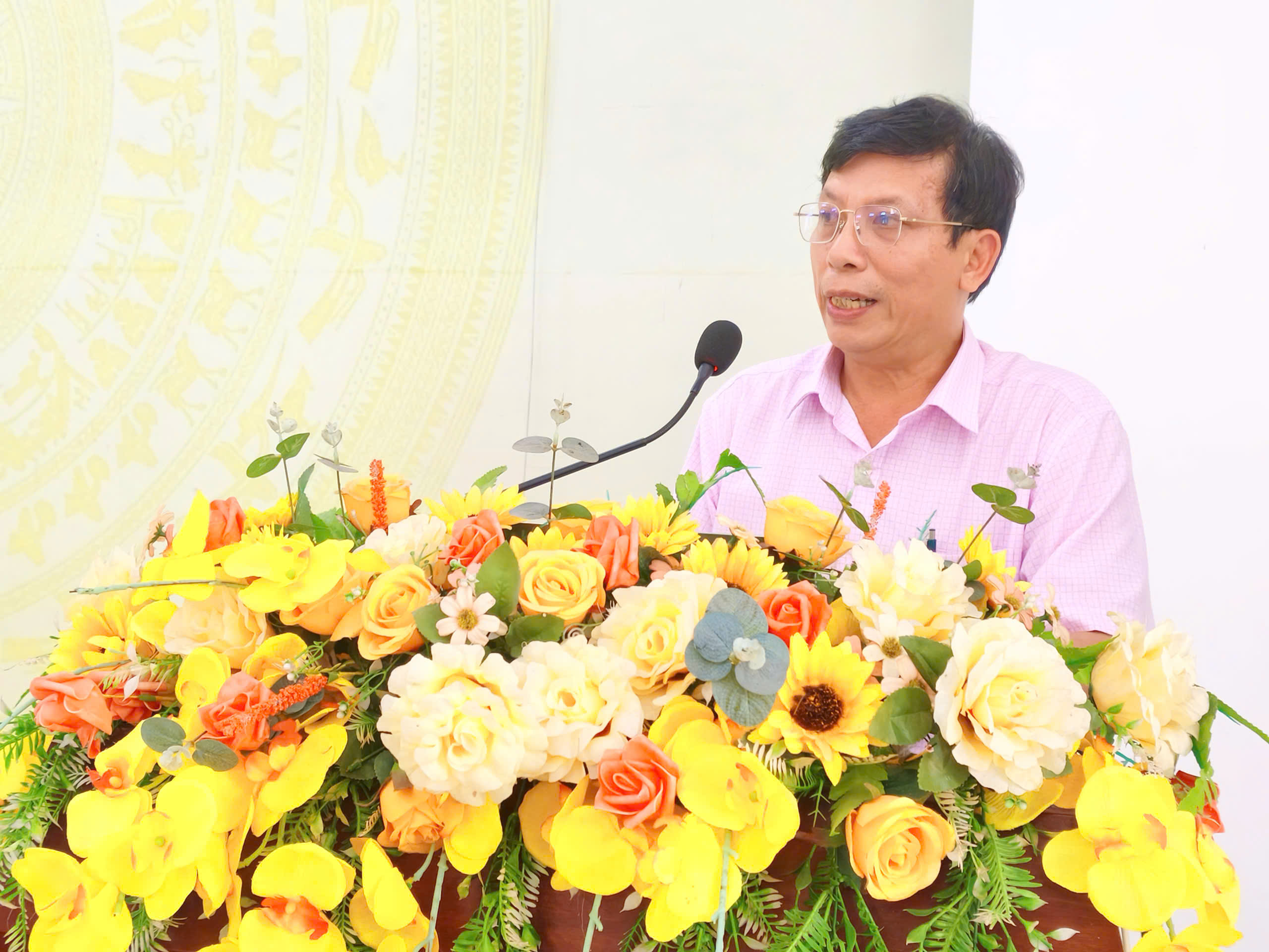 Ông Nguyễn Thái Thịnh - Phó Chủ tịch UBND phường Phú Yên chia sẻ về tình hình chuyển đổi xanh tại địa phương